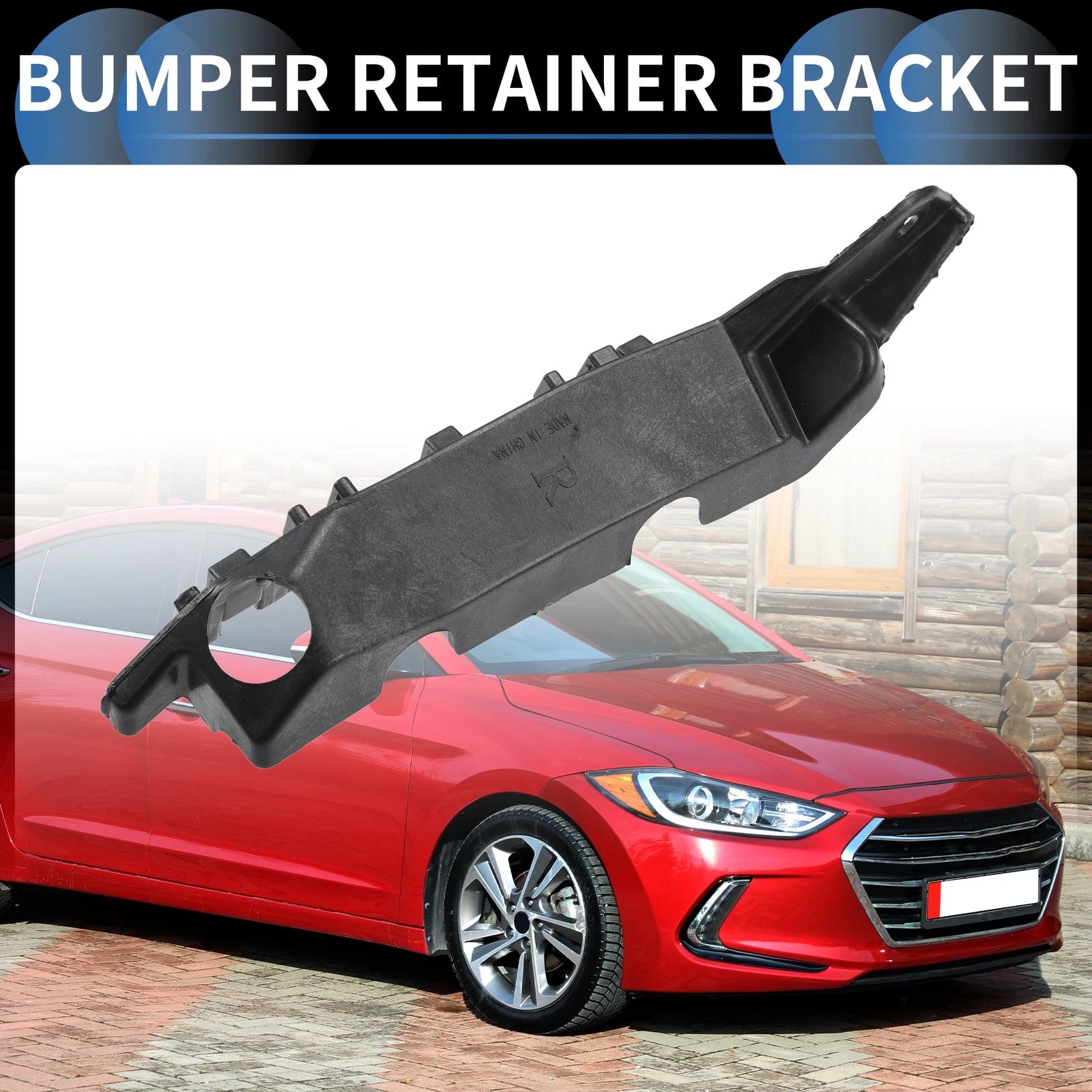 Right Front Bumper Retainer Bracket for Hyundai Elantra (2011–2016)