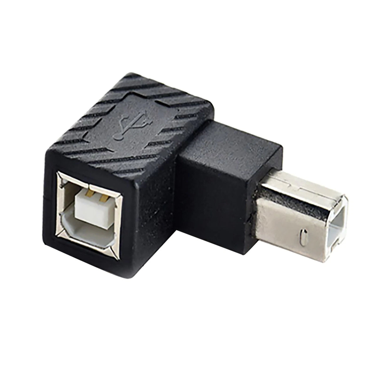 USB 2.0 Type B Print Port Converter Adapter for Printer Scanner (90°)