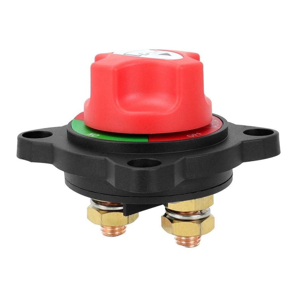 Battery Isolator Switch 300A 12V-48V DC with Locking Mechanism for Vehicles