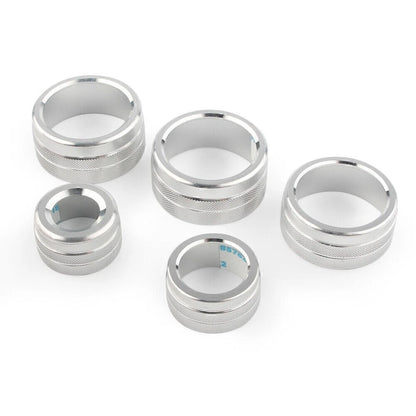 Set of 4 Air Conditioning Audio Button Switch Knob Covers for Toyota Camry (2018)