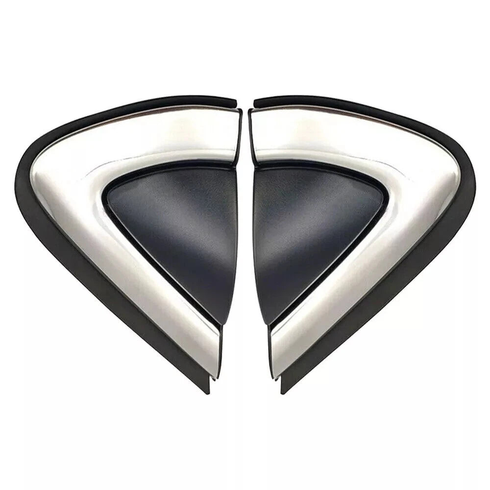 Left & Right Door Mirror Side Corner Triangle Trim For Honda CR-V CRV 2017-2022