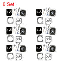 Set of 6 Carburetor Rebuilt Overhaul Kits for Zama RB-40 RB-85 FS400 450 C1Q-S33 34