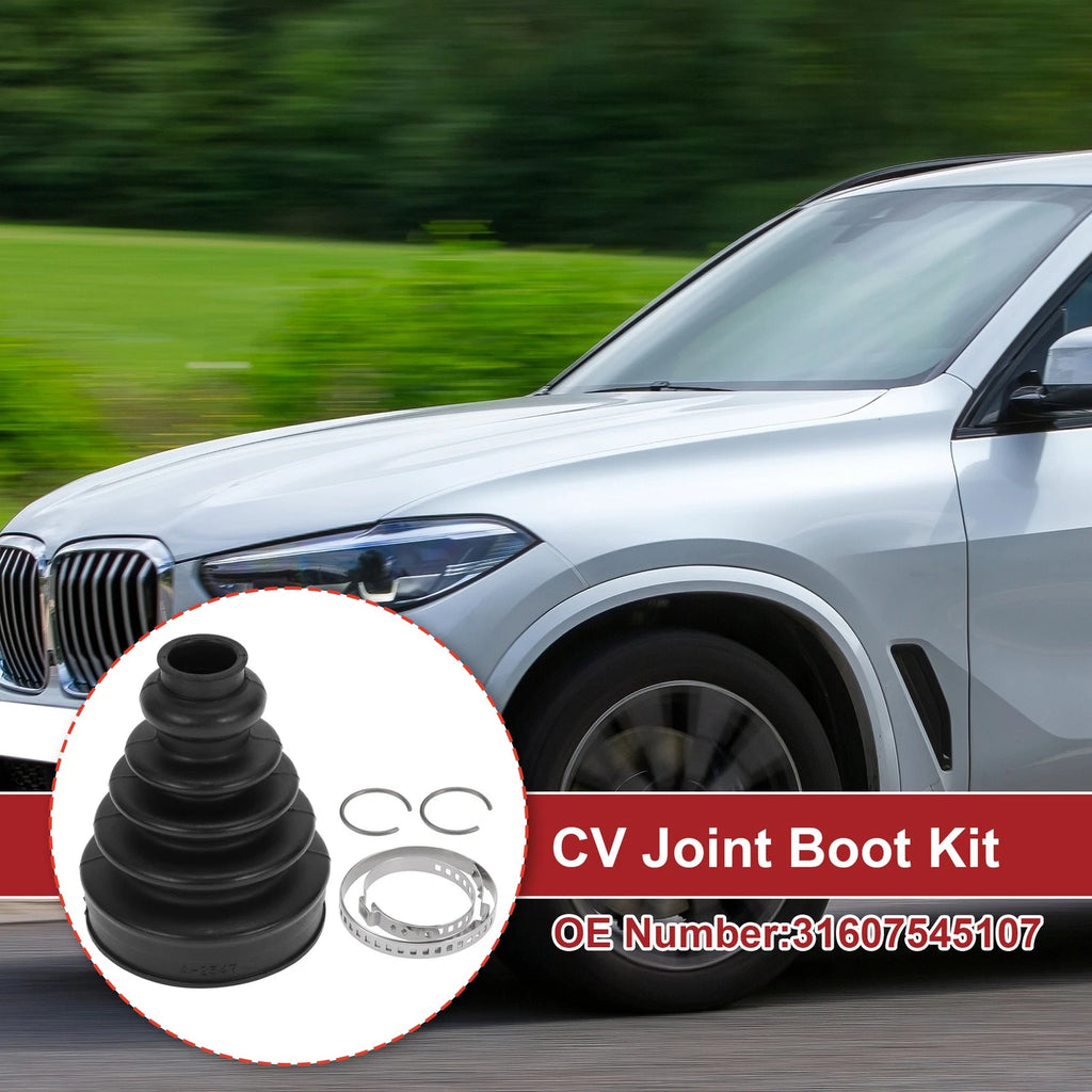 Inner CV Joint Boot Kit with Clamps for BMW X5 (2007–2018)