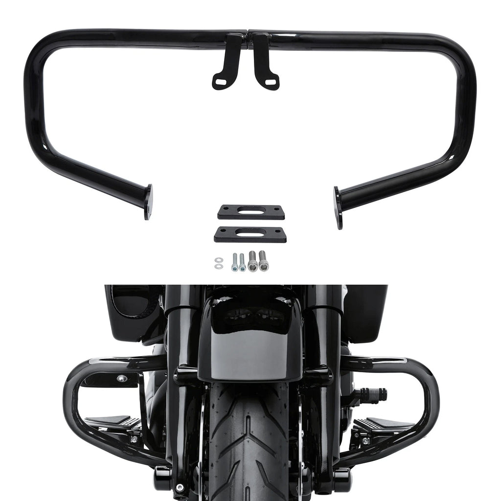 Chopped Engine Guard Crash Bar for Harley Road Glide (2015–2023)