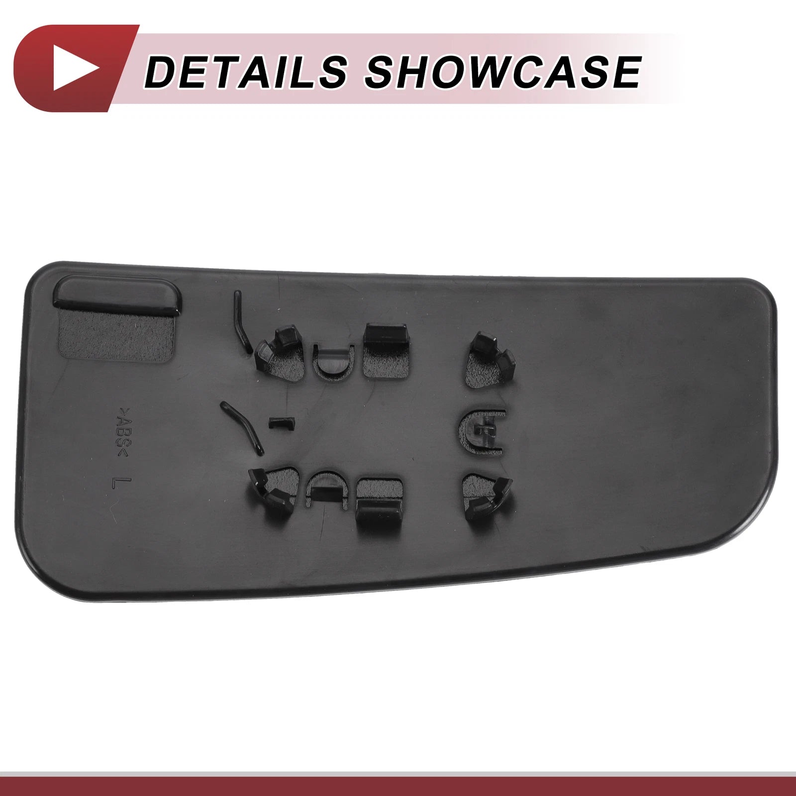 Left Driver Side Lower Mirror Glass Replacement for Ford F150 (2015–2023)