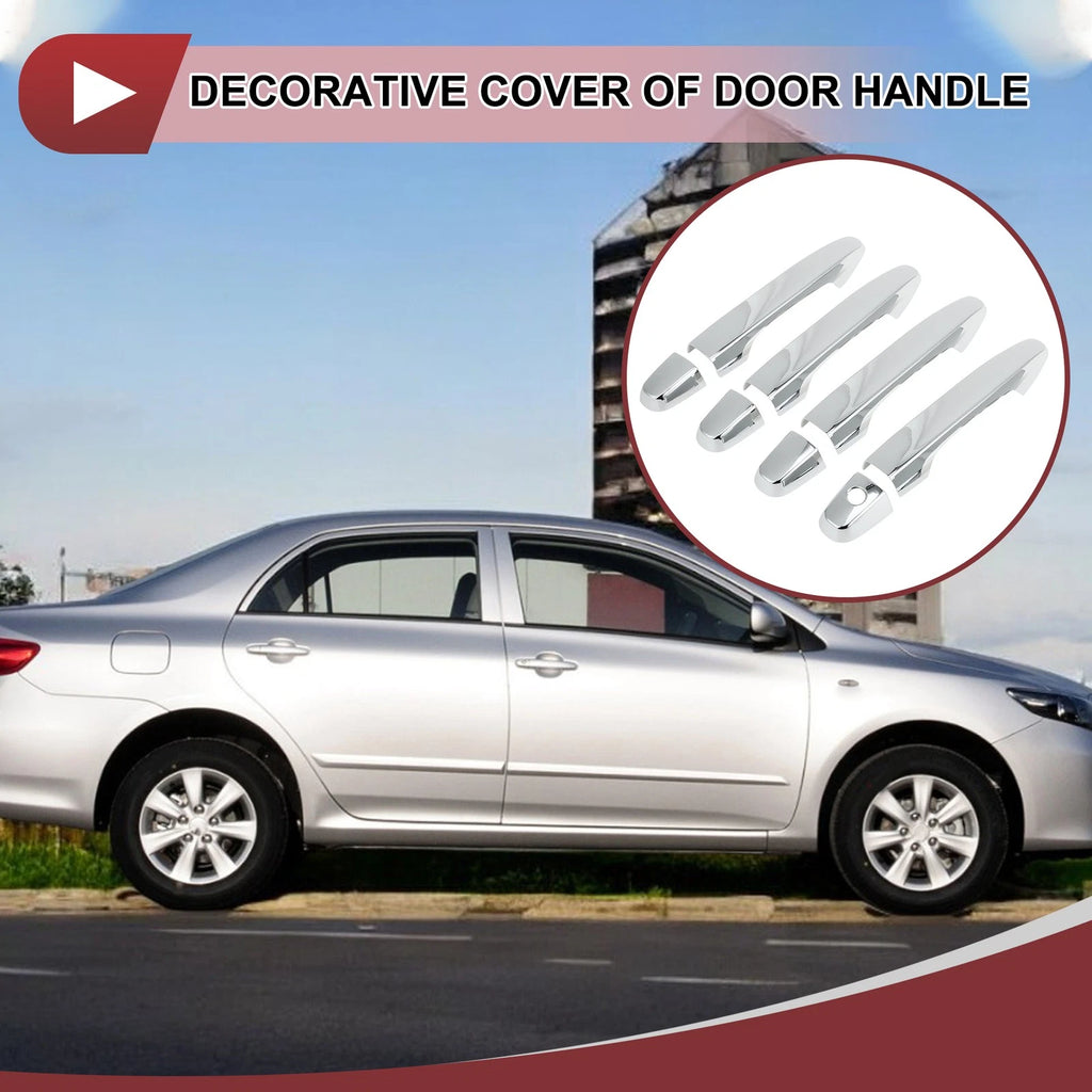 Car Door Handle Cover Front Set for Honda CR-V (2012–2016) Outside Silver