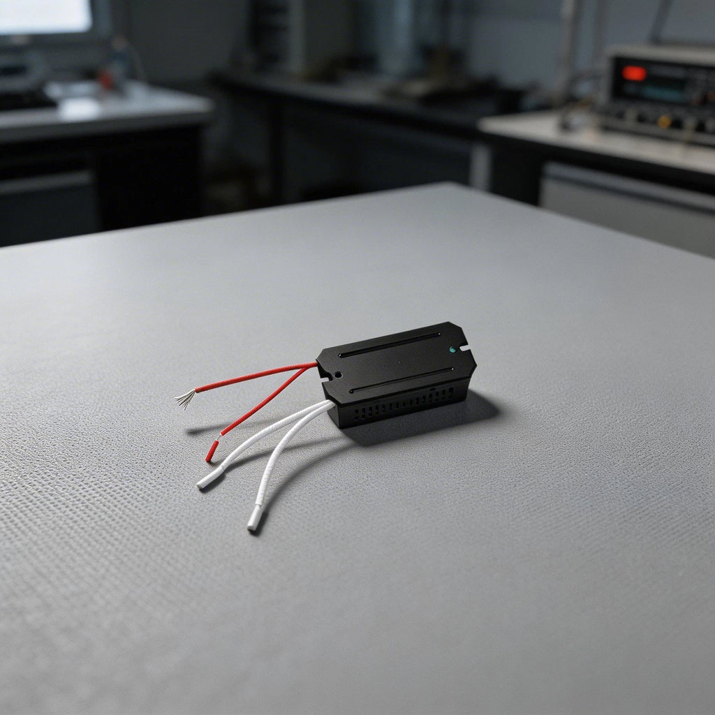 Halogen/Xenon Electronic Transformer for Efficient Power Conversion