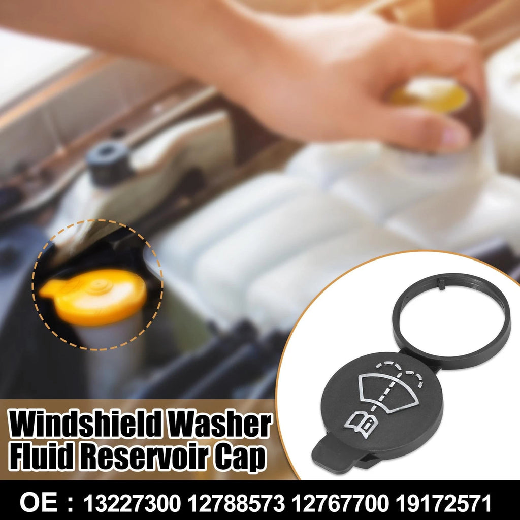 Windshield Washer Fluid Reservoir Cap OEM Replacement for Chevrolet for Cadillac (2000–2019)