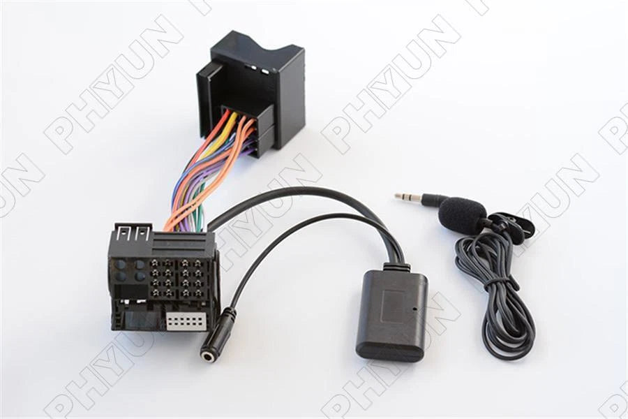Bluetooth AUX Audio Cable Adapter+MIC for Citroen C2 C3 C4 C5 C6 C8 RD4 Radio CD