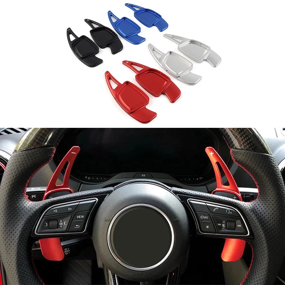 Aluminum Paddle Shifter Extensions for Audi A6 C8 A8 S4 (2020)