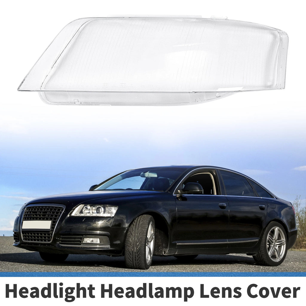 1 Pc Headlight Lens Cover Front Left for Audi A6 (1998–2002) Clear