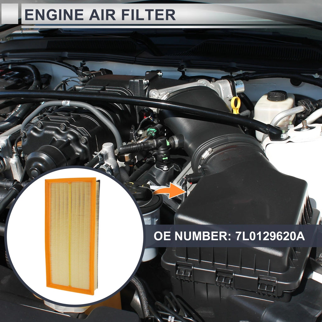 Car Engine Air Filter Replacement for Volkswagen Touareg (2006–2010)
