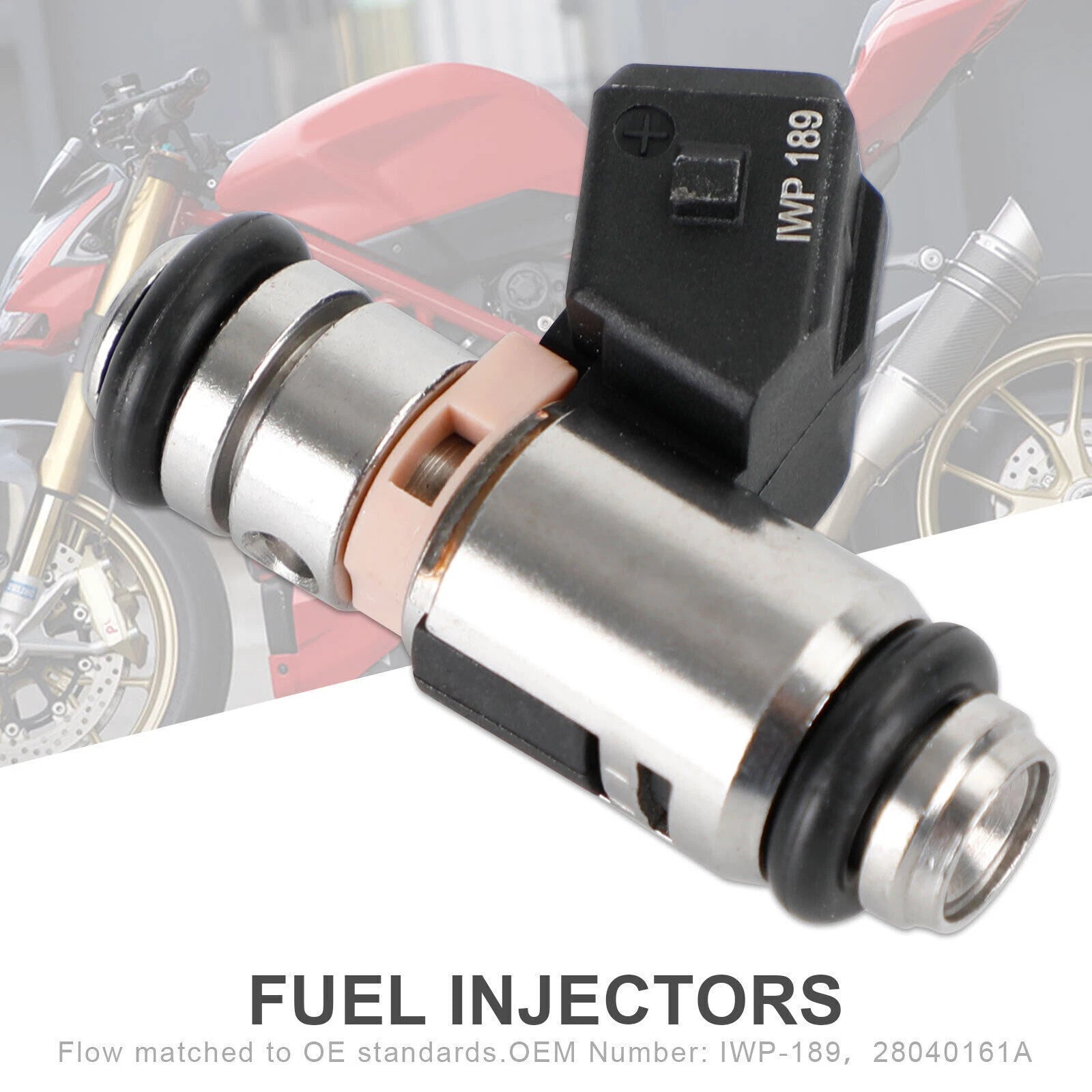 Fuel Injector IWP-189 for Ducati 848 1098 1198 Monster Streetfighter (2008–2015)