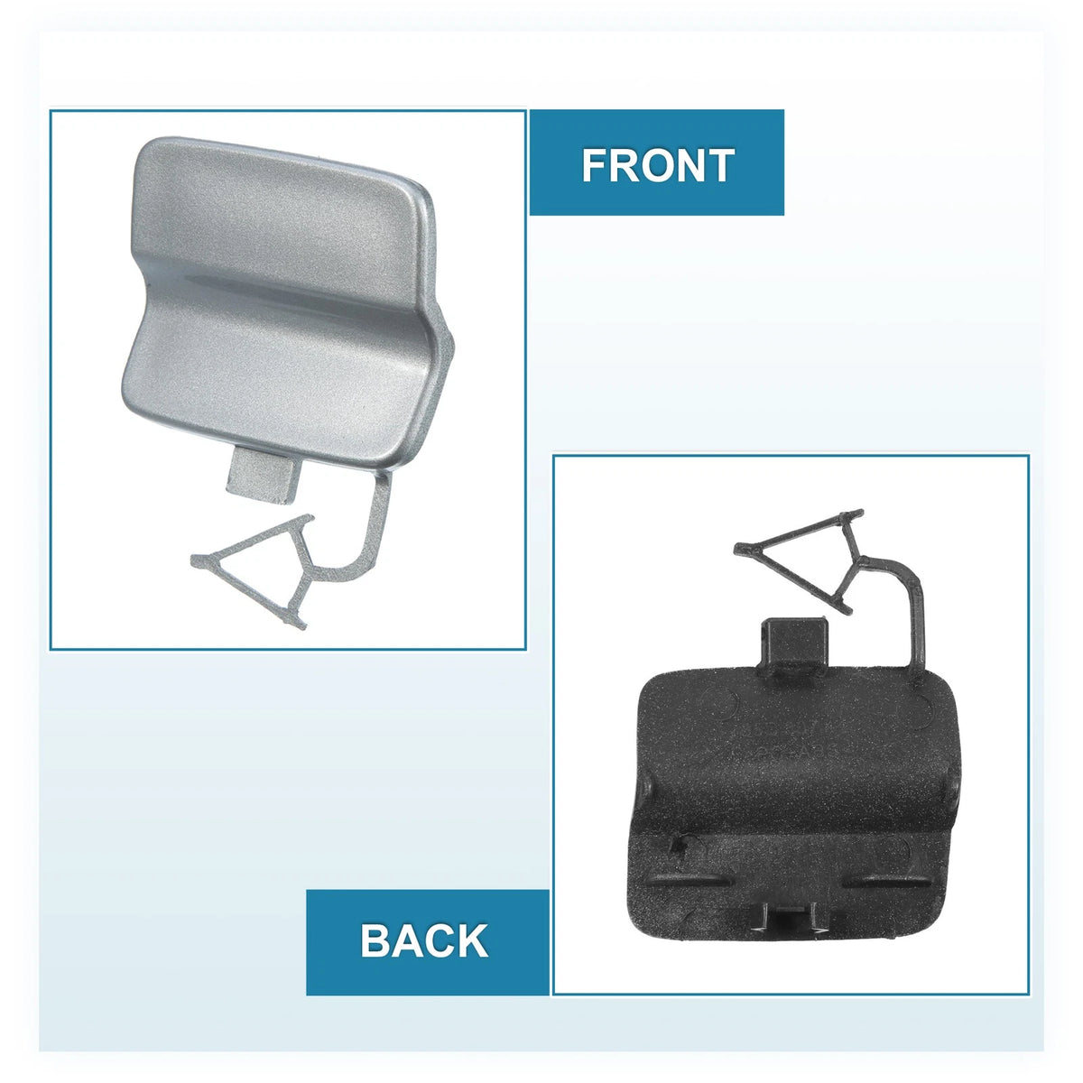 Rear Bumper Tow Hook Cover Replacement for Volkswagen Passat CC (2013–2017)