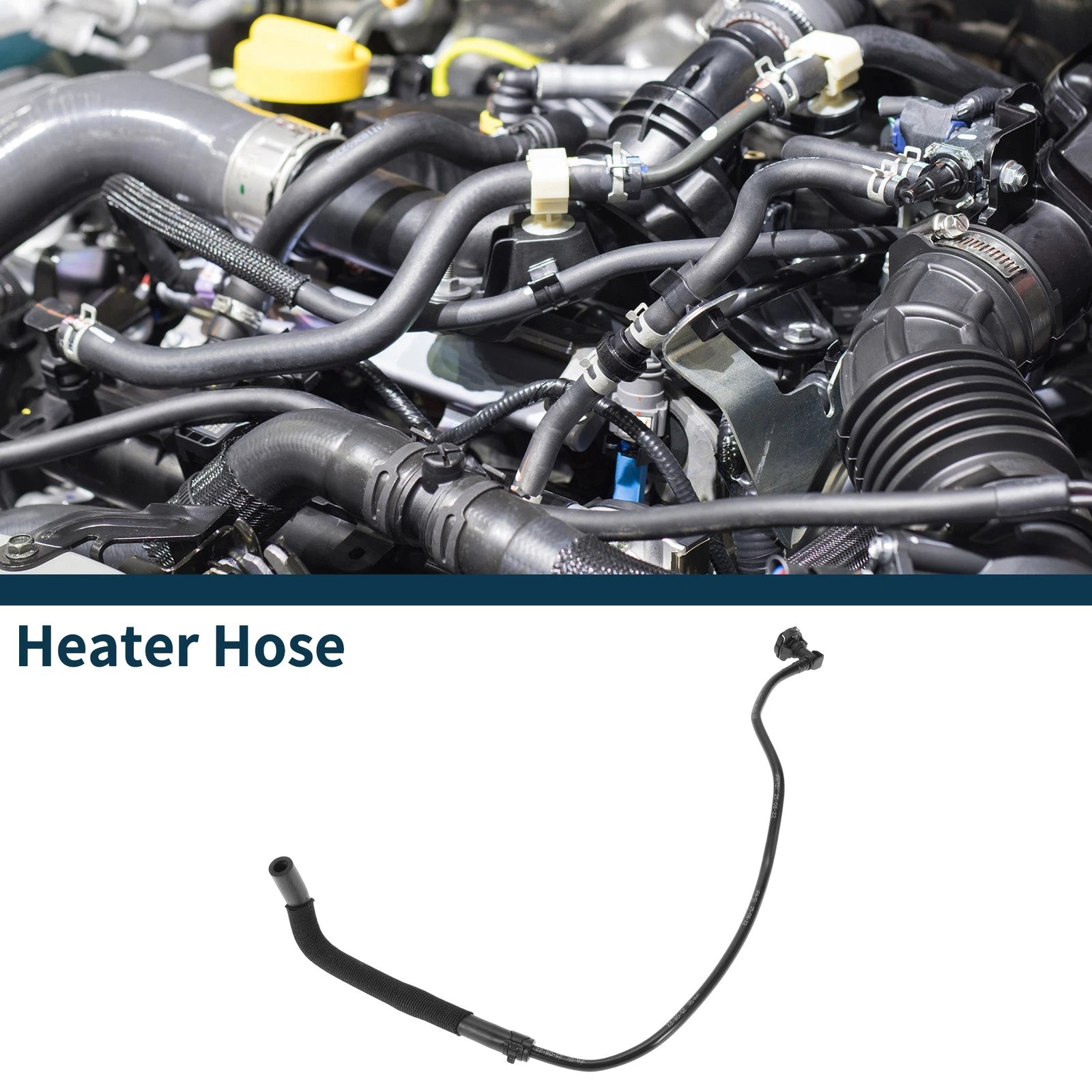 Heater Hose Replacement for Audi A4 allroad quattro (2012–2016) Rubber Black