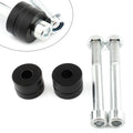 Handle Bar Risers Kit for Ducati Hypermotard 1100 (2007–2009) Black