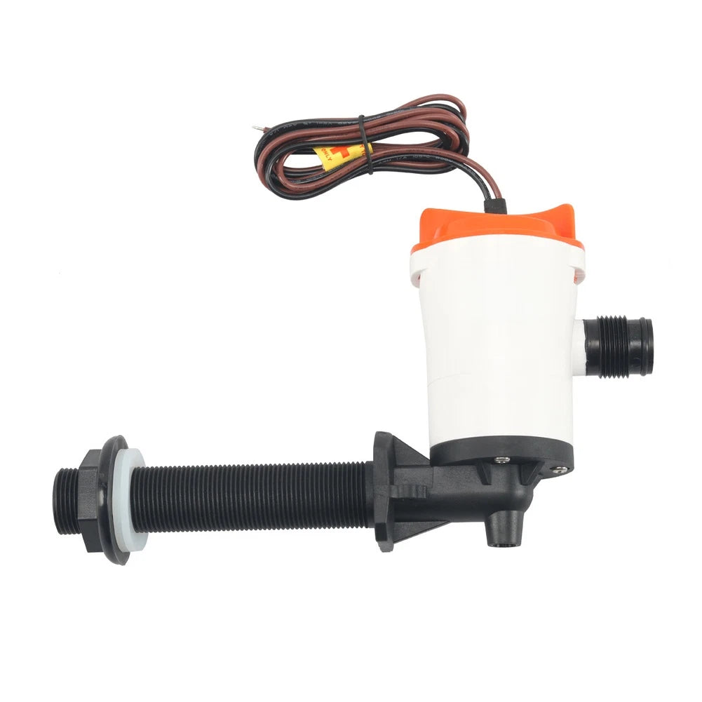 800GPH Submersible Pump 12V DC for Livewell Aeration Systems