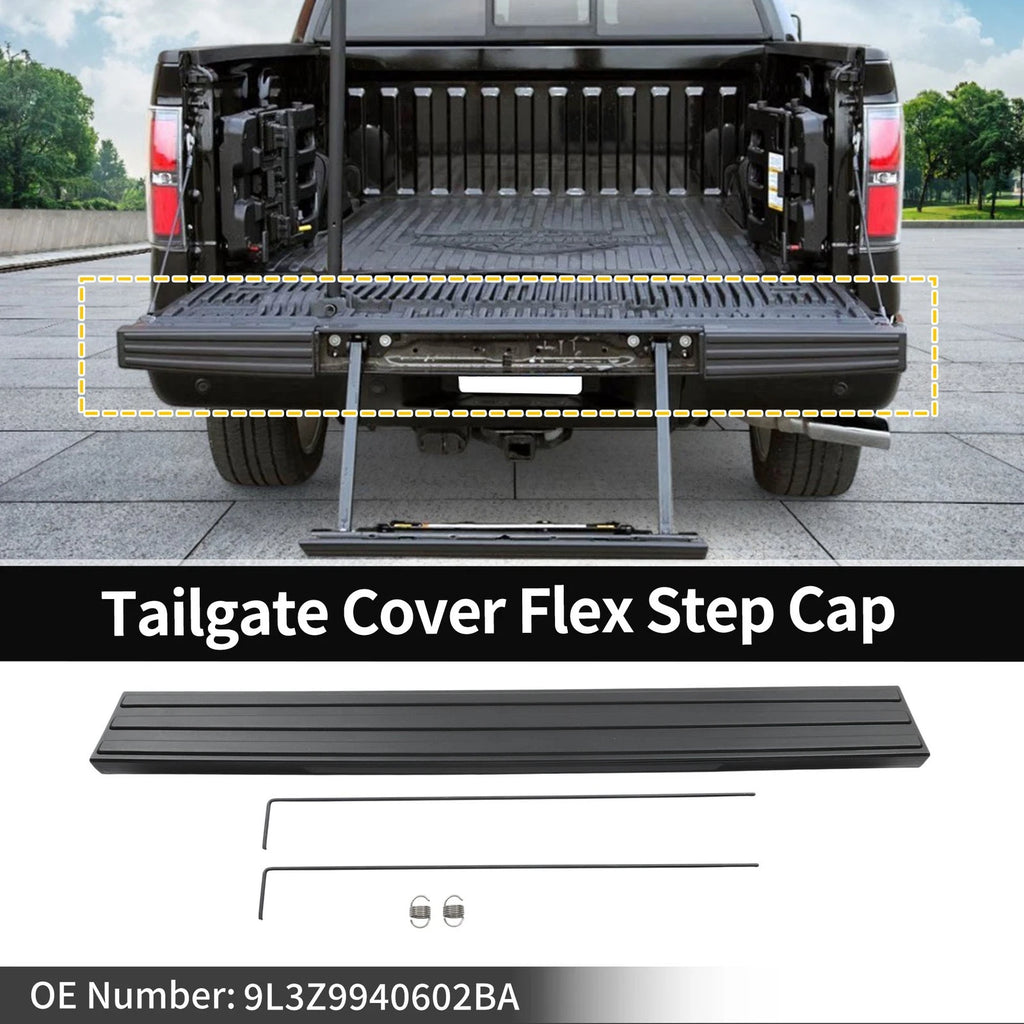 Tailgate Flex Step Trim Center Cap Replacement for Ford F150 (2009–2014)