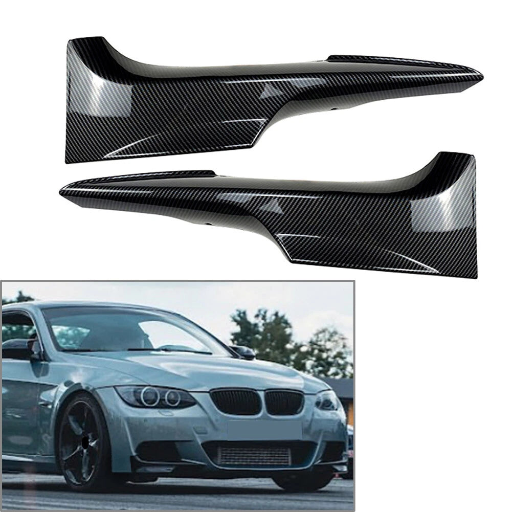 Front Bumper Lip Corner Splitters for BMW 3 Series E92 E93 M-Tech (2006–2009)