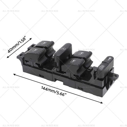 RH Power Window Switch for VW Golf Jetta Bora Passat (1998–2005) 1J4959857C