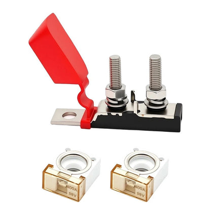 400A Waterproof Fuse Holder for Battery Circuit Protection (RVs, Boats)
