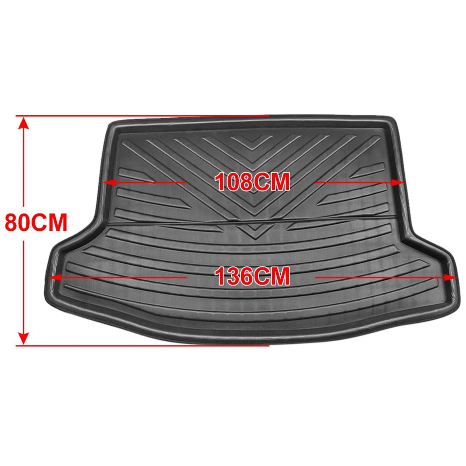 Cargo Trunk Tray Cargo Liner Rear Floor Mat for Subaru XV Crosstrek (2012–2017)