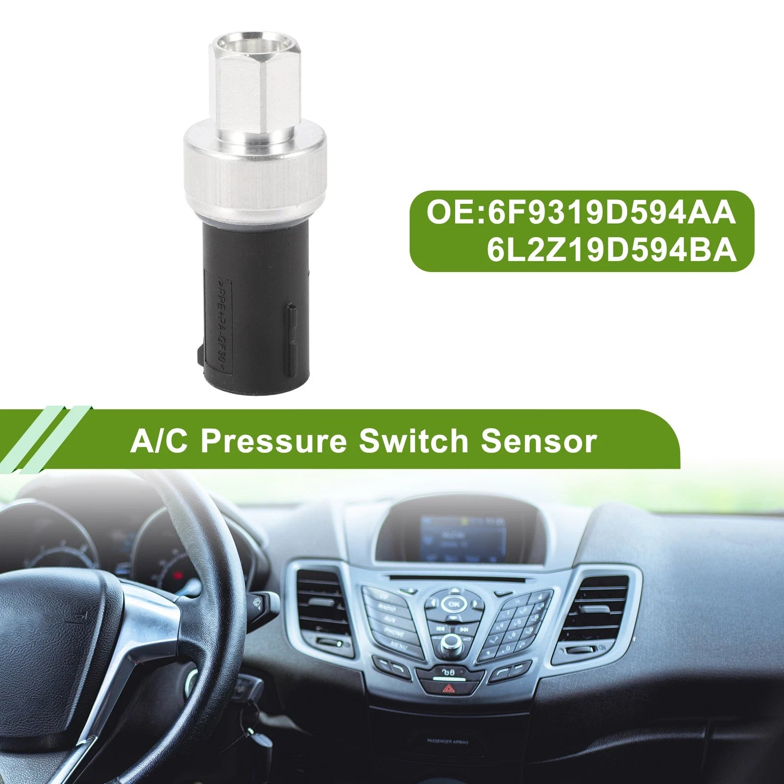 A/C Pressure Switch Sensor for Ford Focus 2.0L (2008–2018)