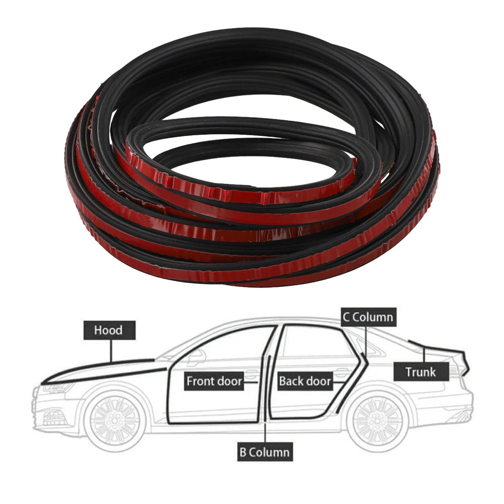3 Layer Car Door Weatherstrips for