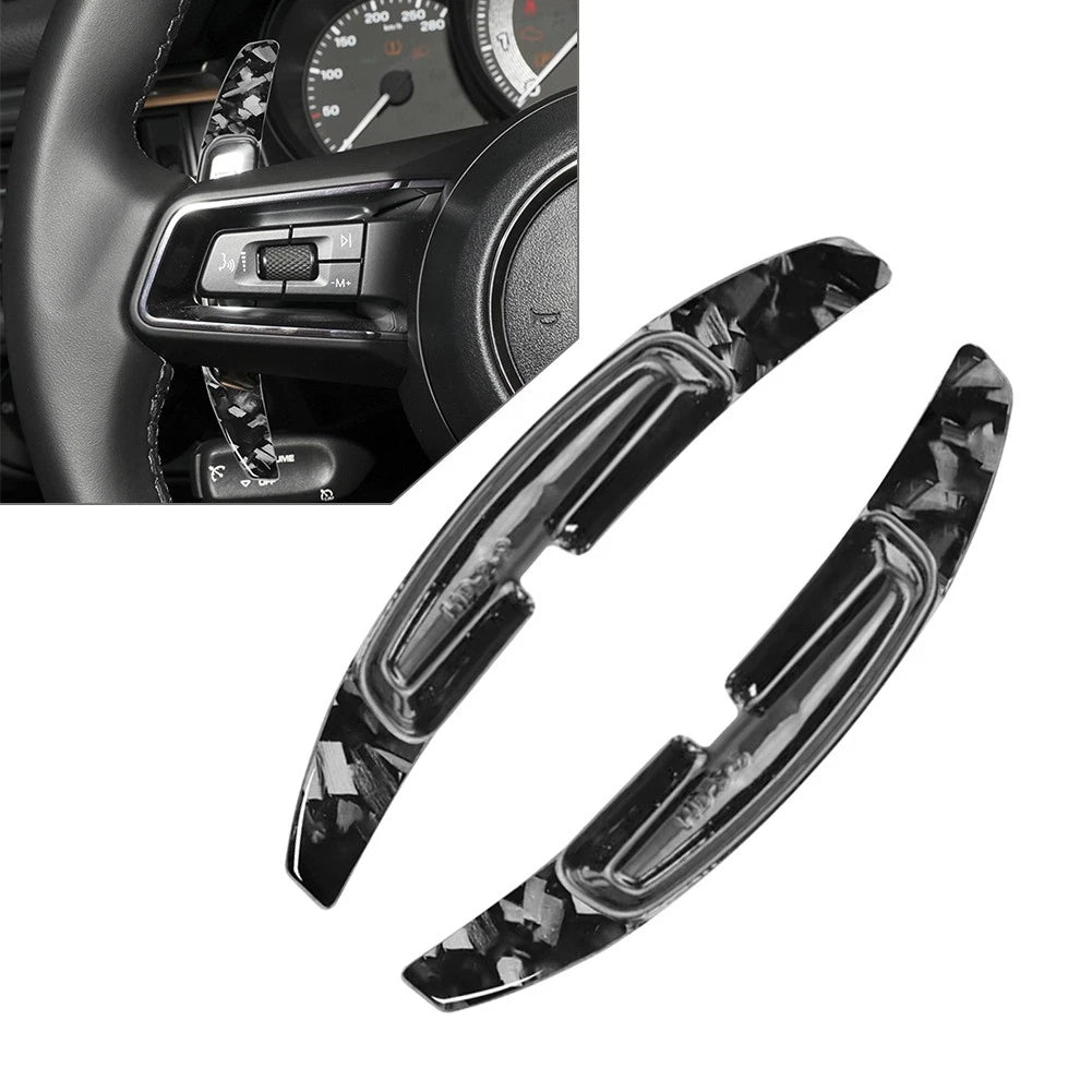 Steering Wheel Shift Paddle Extension for Porsche Macan 911 Panamera (2014–2023)
