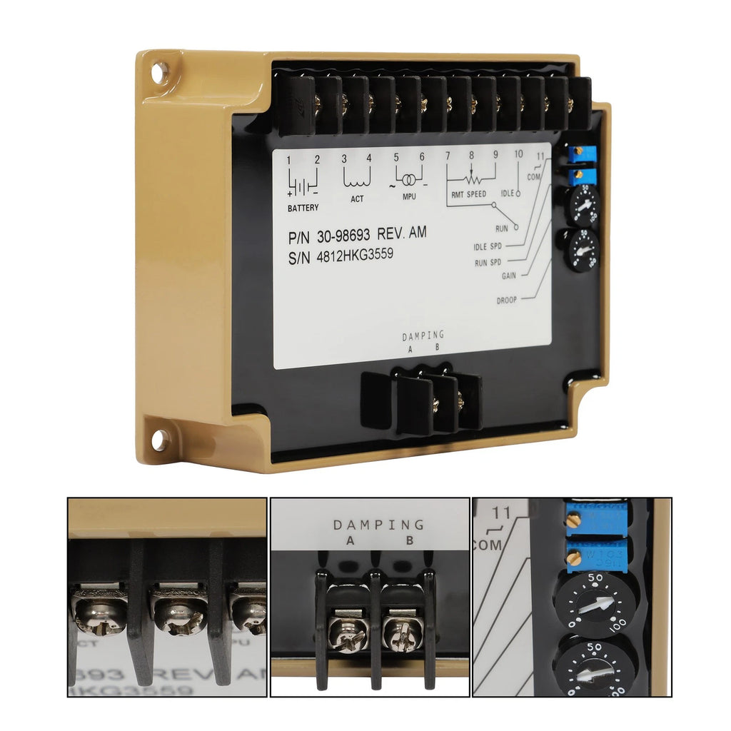 Speed Controller for Cummins KTA19 (Generator) 3098693