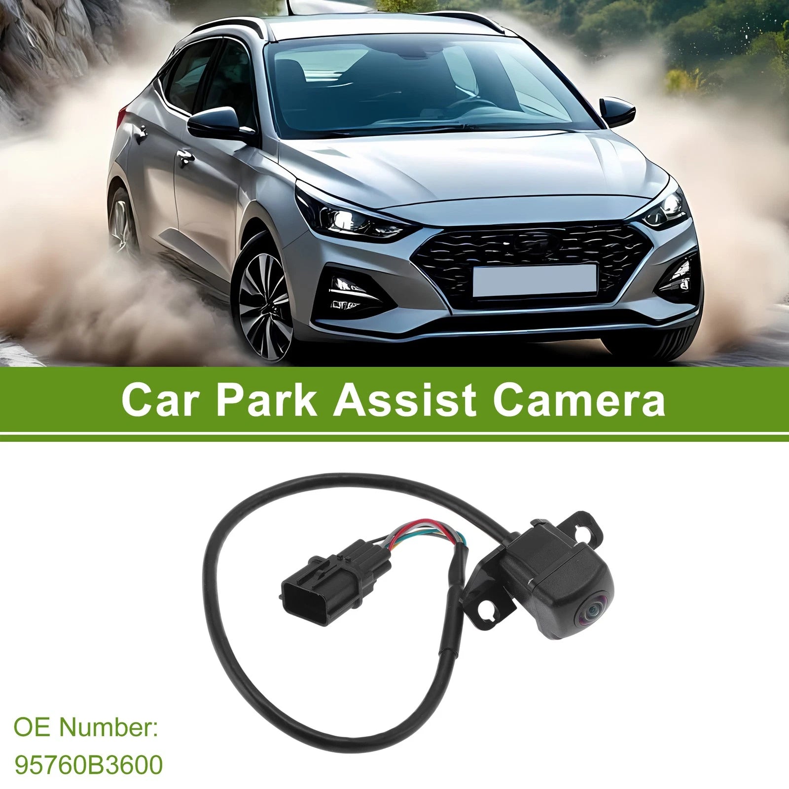 Rear View Backup Camera for Hyundai Mistra (2017–2019)
