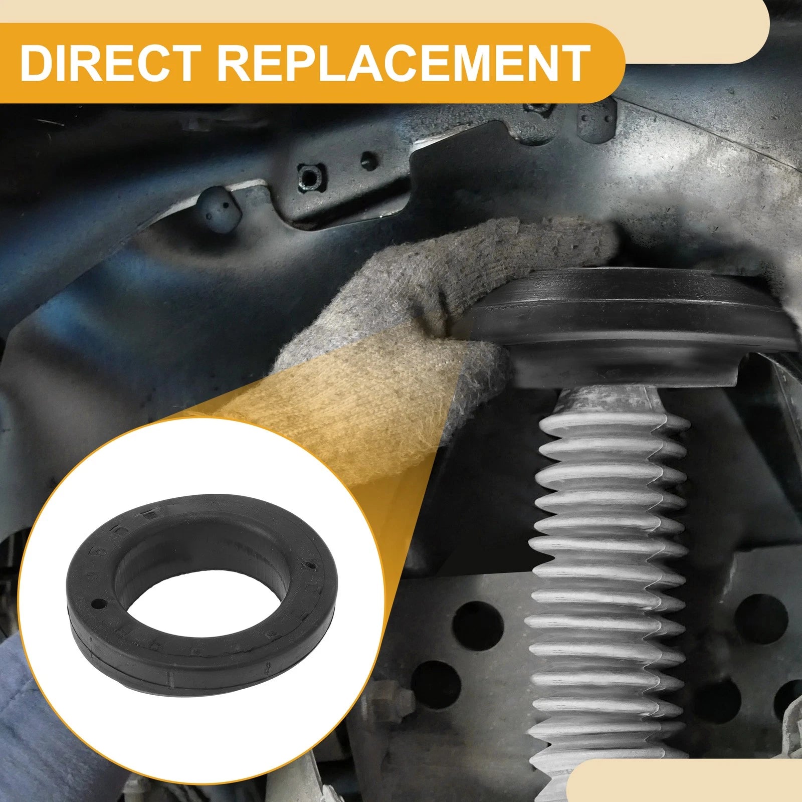 Lower Coil Spring Insulator Rubber Replacement for BMW 530e (2018–2022)