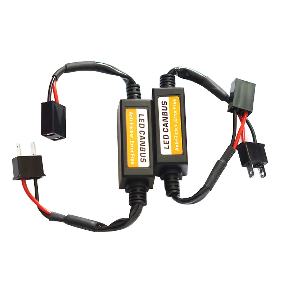 2X H7 Headlight Canbus LED Decoder for