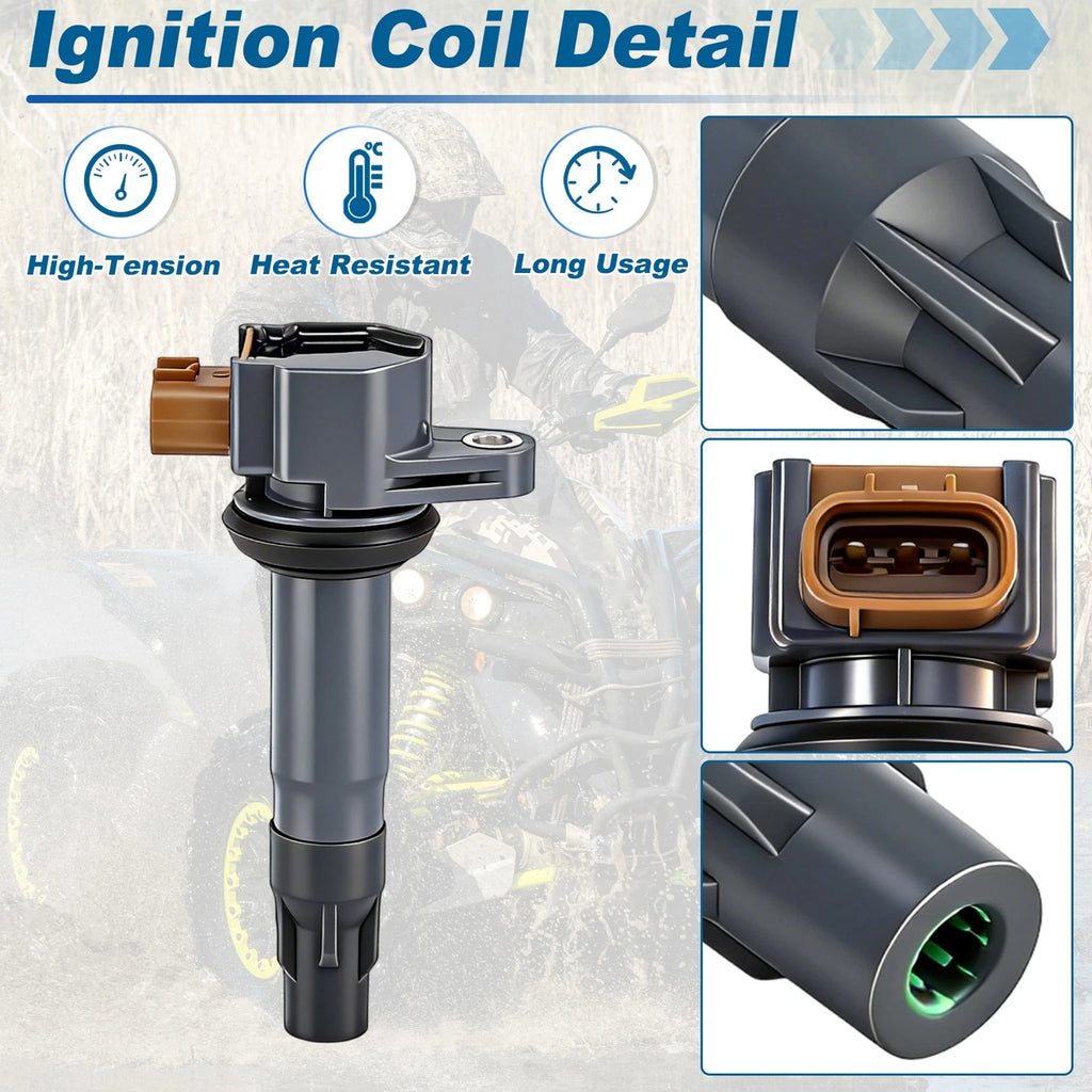 3pcs Ignition Coils for Can-Am Maverick X3 (2018–2022)