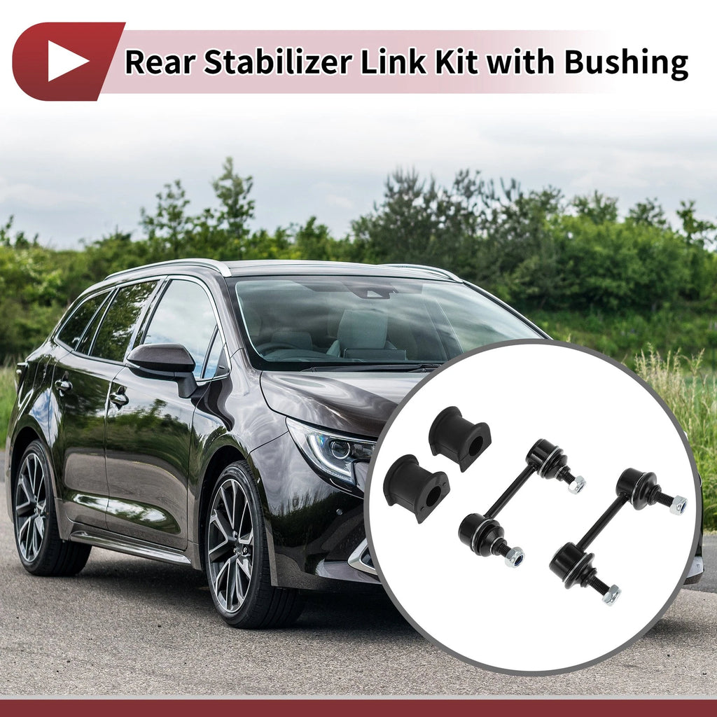 Rear Stabilizer Bar Links 2 Piece Bushing Kit for Toyota RAV4 (2006–2018)