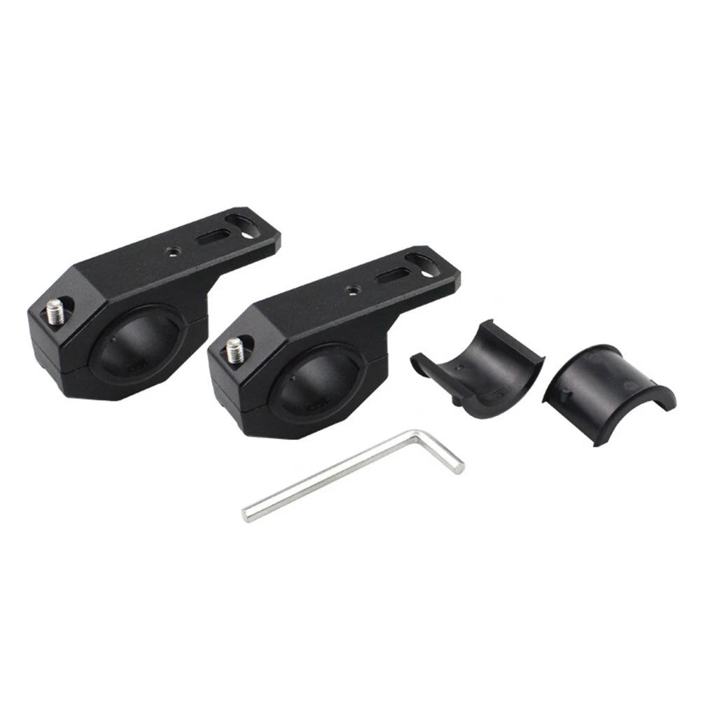 Motorcycle Light Clamps Mount Kit for