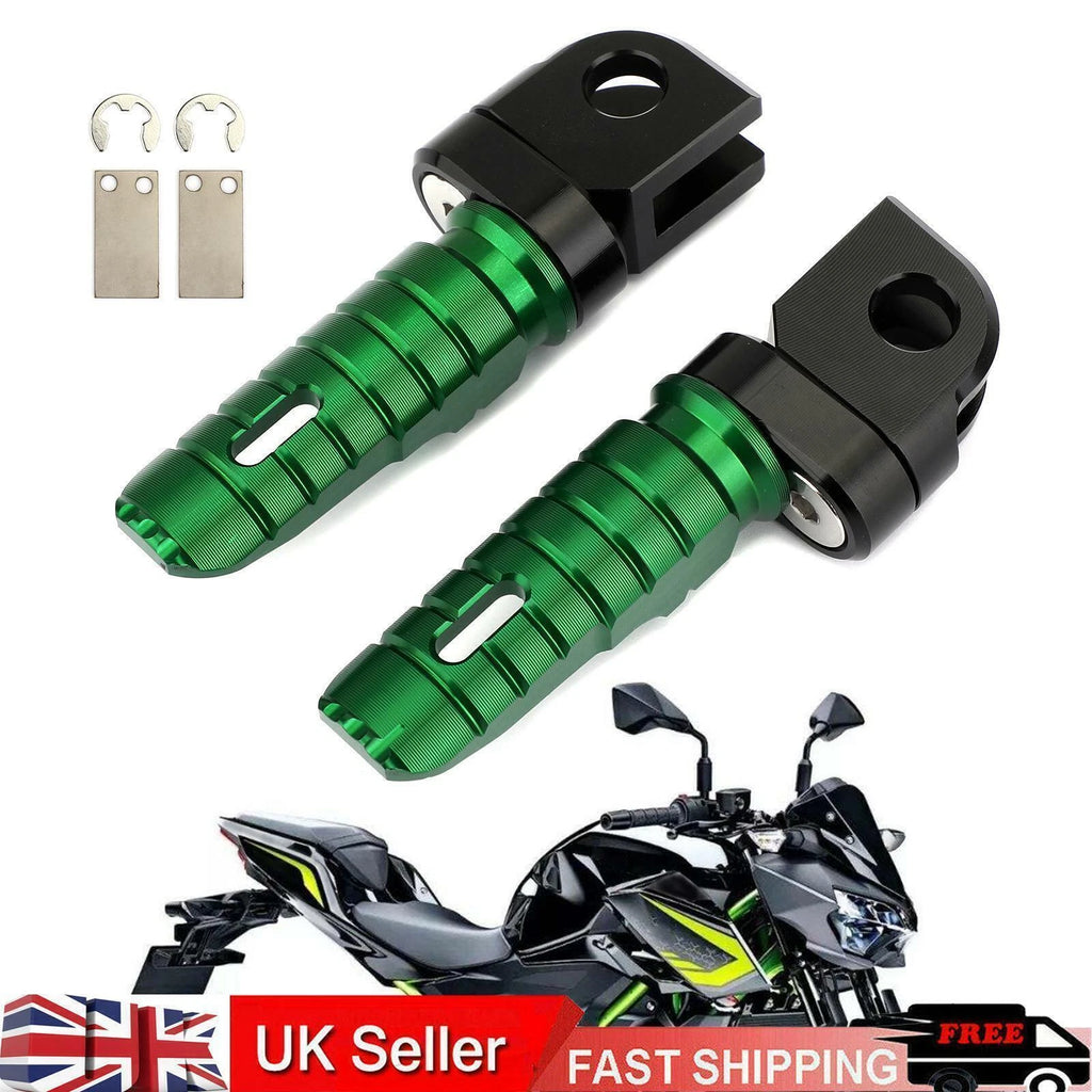 Front Footrests Foot Pegs for Kawasaki Z400 Z650 Z800 Z900 Z1000 (2018–2023)