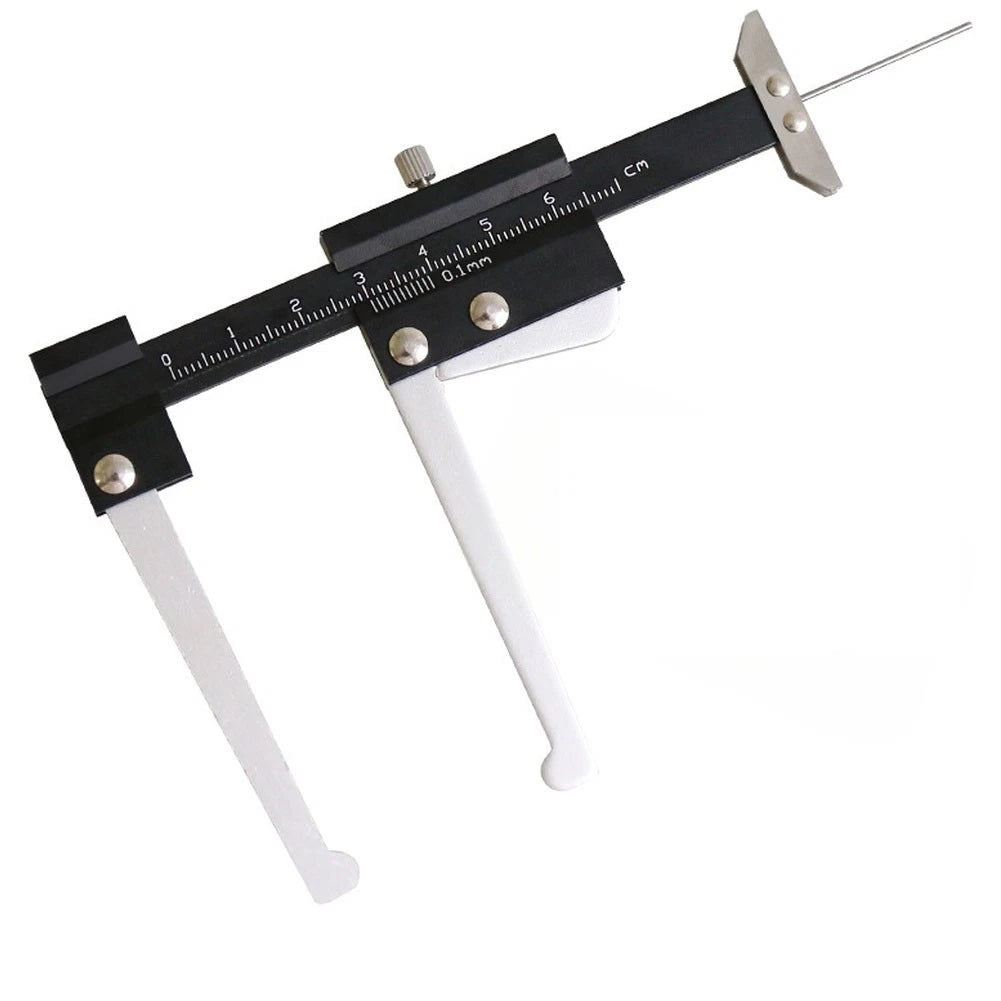 Dual Function Brake Disc Thickness & Tire Tread Depth Gauge Tool 0-60mm