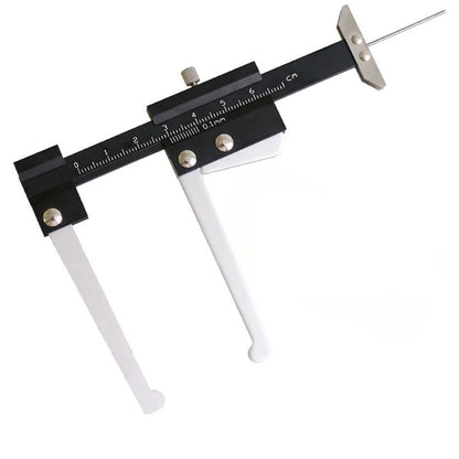 Dual Function Brake Disc Thickness & Tire Tread Depth Gauge Tool 0-60mm