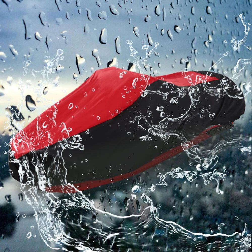 Heavy Duty Polyester Trailerable Jet Ski Cover for PWC (Waterproof)