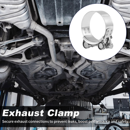 Set of 3 Exhaust Clamps for Universal Applications (2.05")