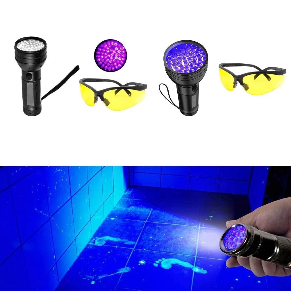 UV Light Leak Detector for Automotive AC Units (5.8 x 2.2 Inch)