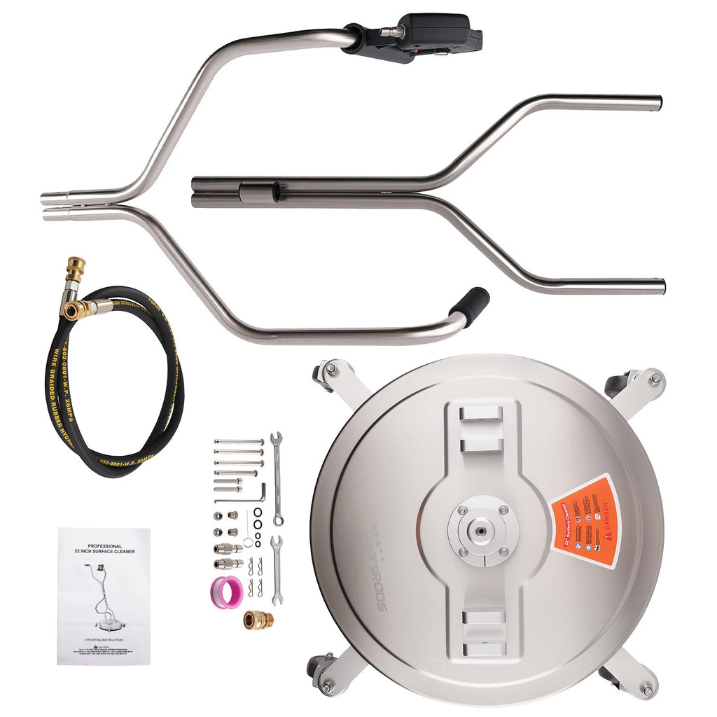 22 Inch Pressure Washer Surface Cleaner for (4200PSI)