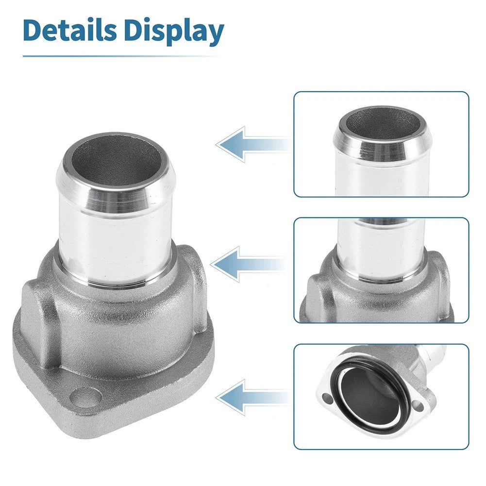 OEM Aluminum Radiator Coolant Hose Connector Flange for 100