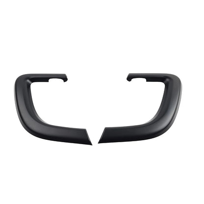 Pair Black Door Panel Handle Trim Cover for Land Rover Discovery Sport (2015–2019)