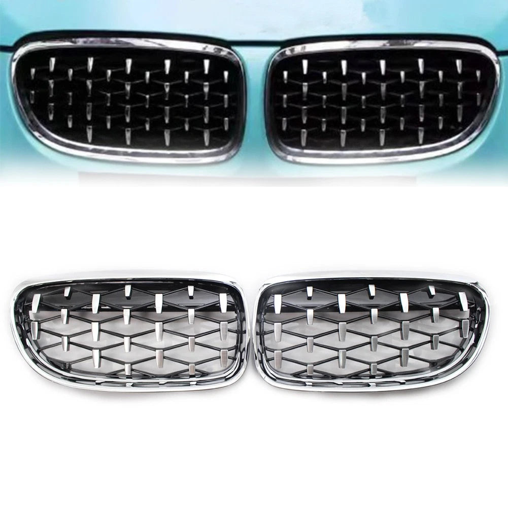 Front Kidney Grill for BMW 3 Series E90 E91 (2008–2012) Chrome