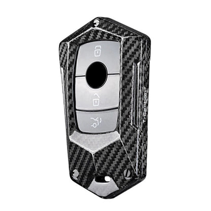 Carbon Key Fob Case Cover for Mercedes Benz E-Class W213 (2017–2023)