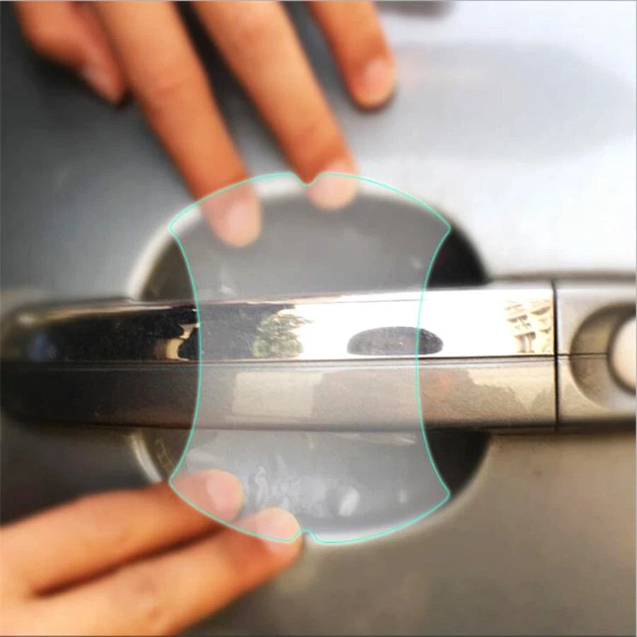 8Pcs Clear 3M Door Cup Handle Scratch Protection Film for