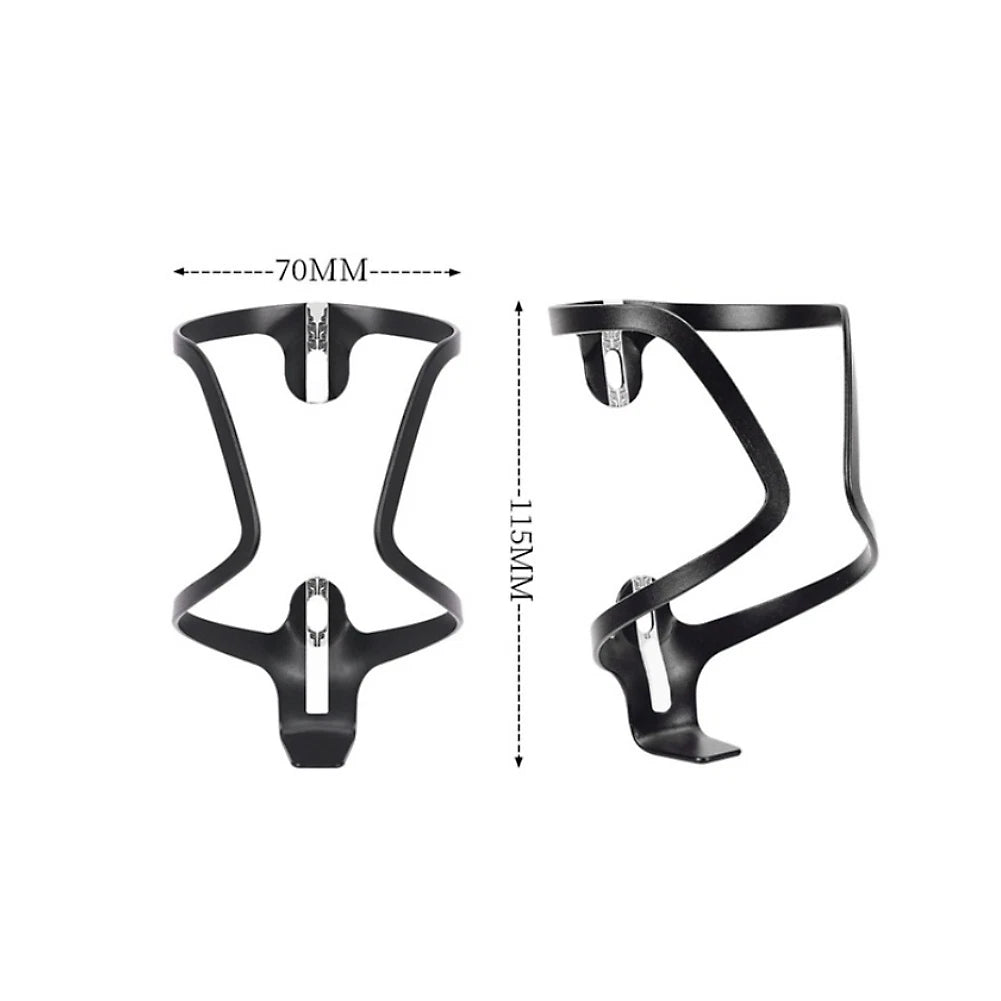 Aluminum Water Bottle Cage for Most Bike Frames (Lightweight 19g)