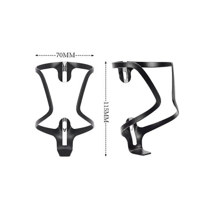 Aluminum Water Bottle Cage for Most Bike Frames (Lightweight 19g)